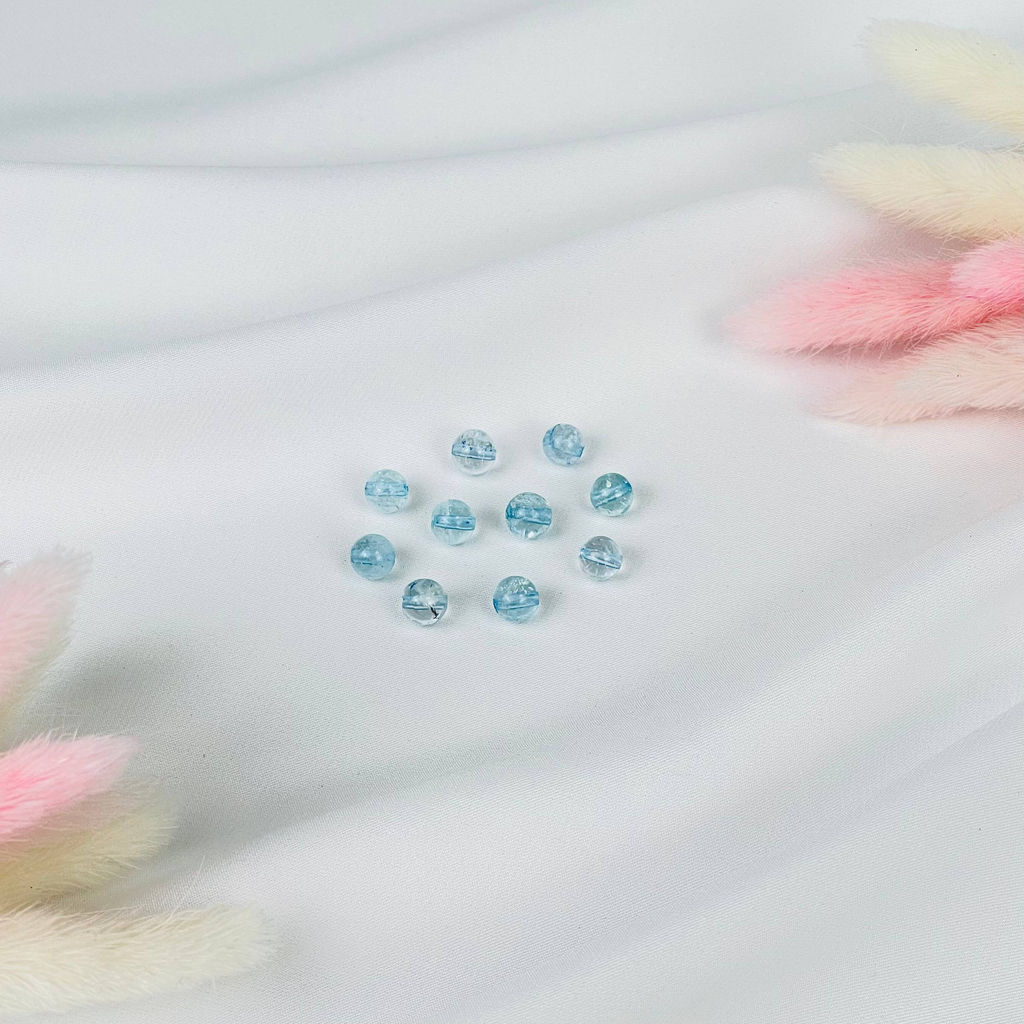 Бусины для украшений из Аквамарина (5 шт)