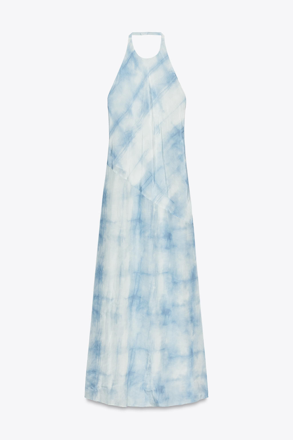 HALTER TIE-DYE DRESS - Zara фото 20