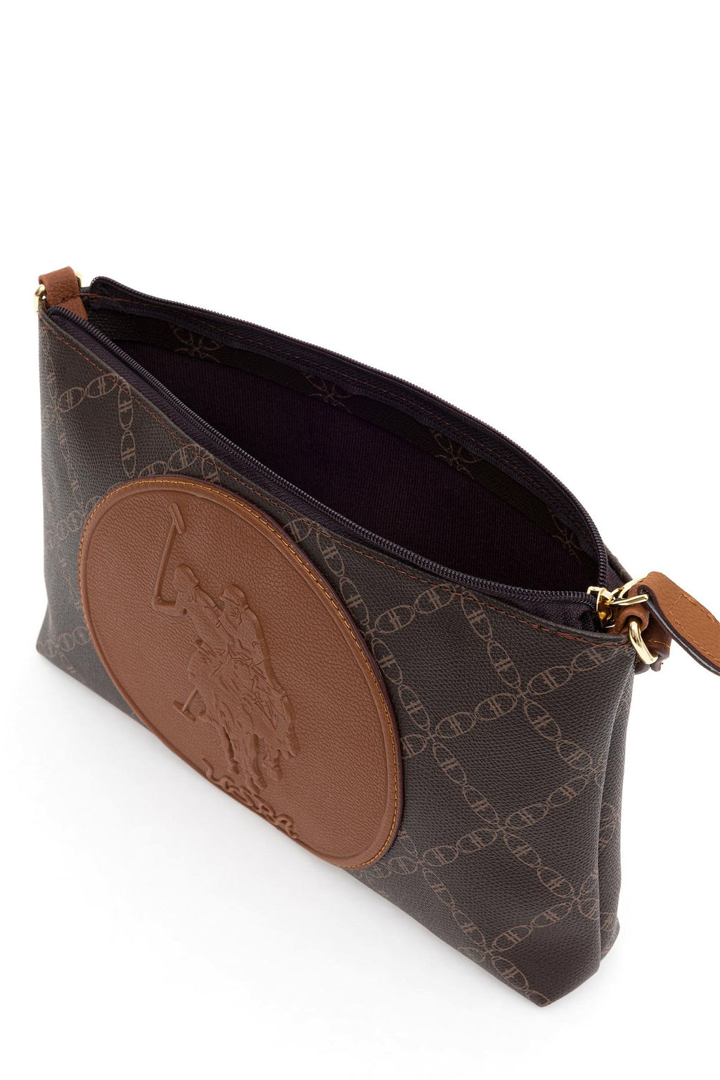 Женская коричневая сумка через плечо Неожиданная скидка в корзине - U.s. polo assn фото 5