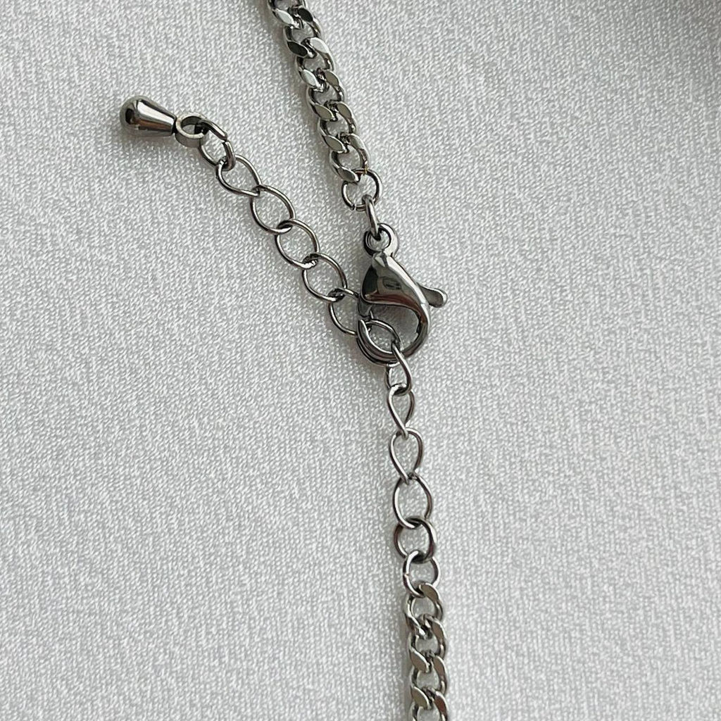 Колье на цепочке из Розового кварца и Амазонита - Радуга самоцветов фото 3