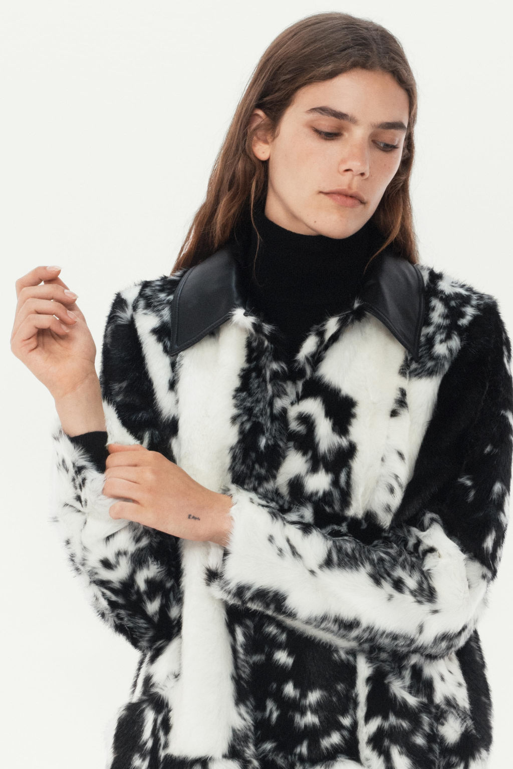 ANIMAL PRINT COAT - THE ITEM ZARA WOMAN  фото 9
