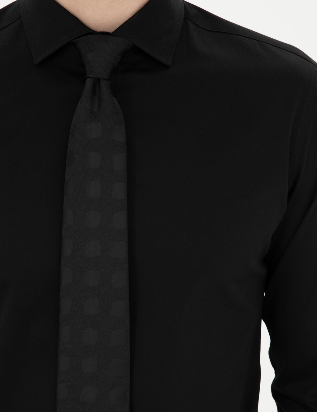 Siyah Likral_ Kolay _t_lenebilir Ekstra Slim Fit Basic G_mlek