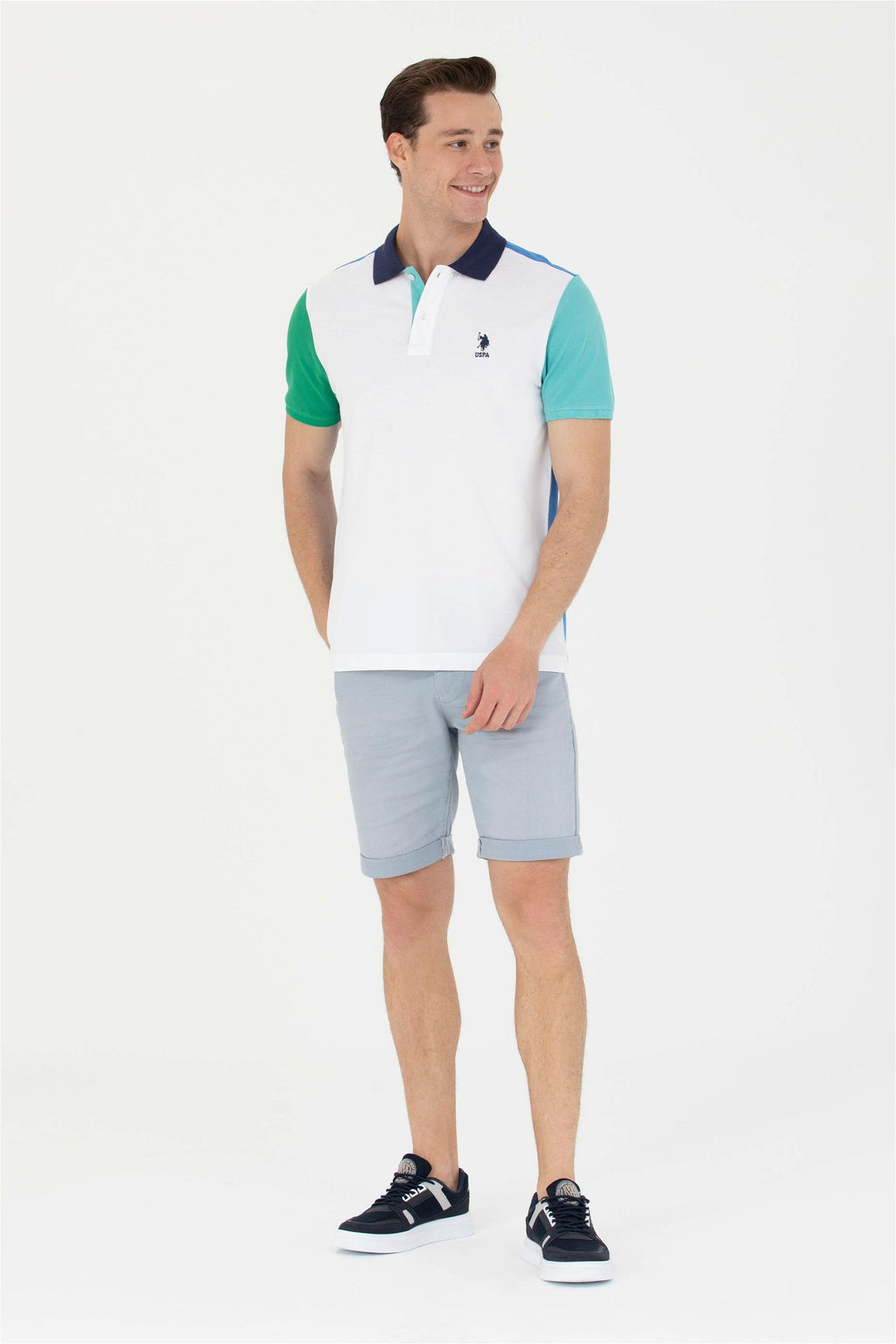 U. S. Polo Assn / Мужская белая футболка - U.s. polo assn фото 4