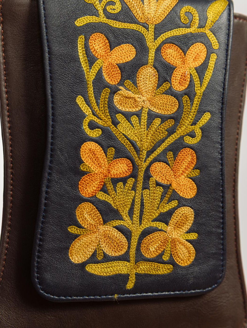 Сумка натуральная кожа через плечо №1115/35 - Ганг фото 3