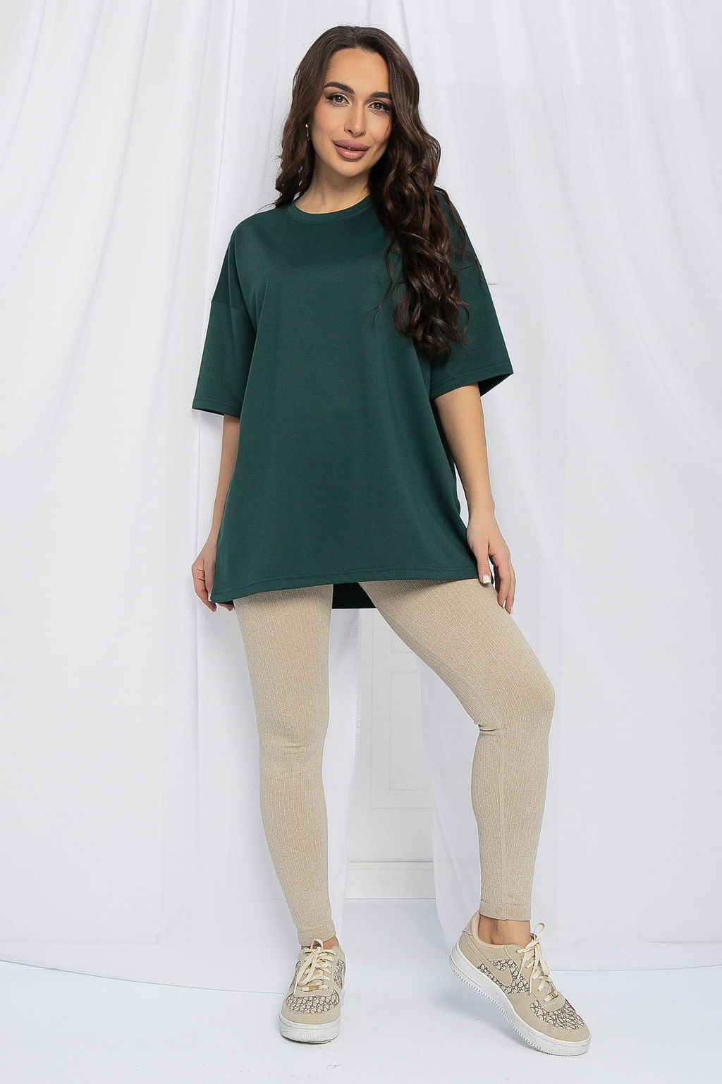 Футболка Левадия (зеленая) Б13133-22М - Lt collection фото 3