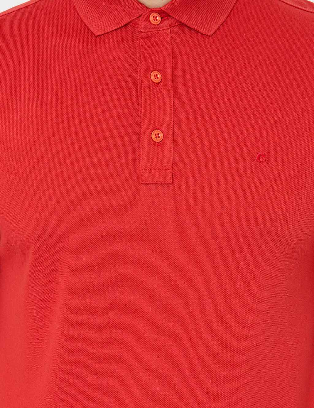 Nar _i_e_i Polo Yaka Slim Fit Basic Merserize T-shirt