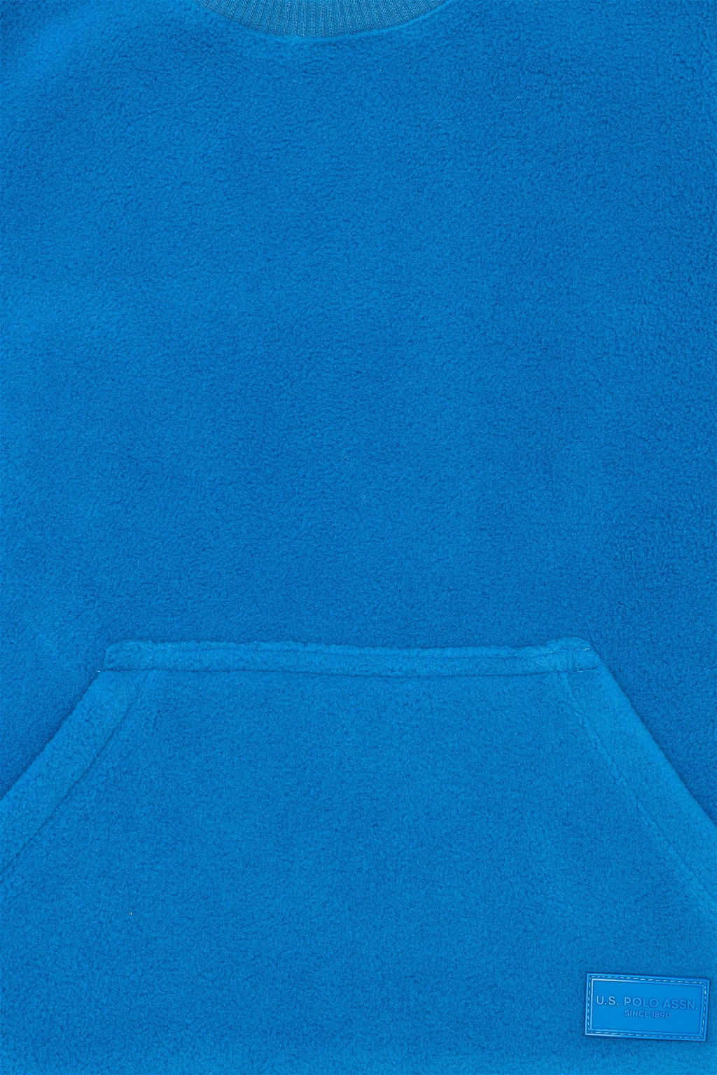 Кобальтовая толстовка с круглым вырезом для мальчиков - U.s. polo assn фото 6