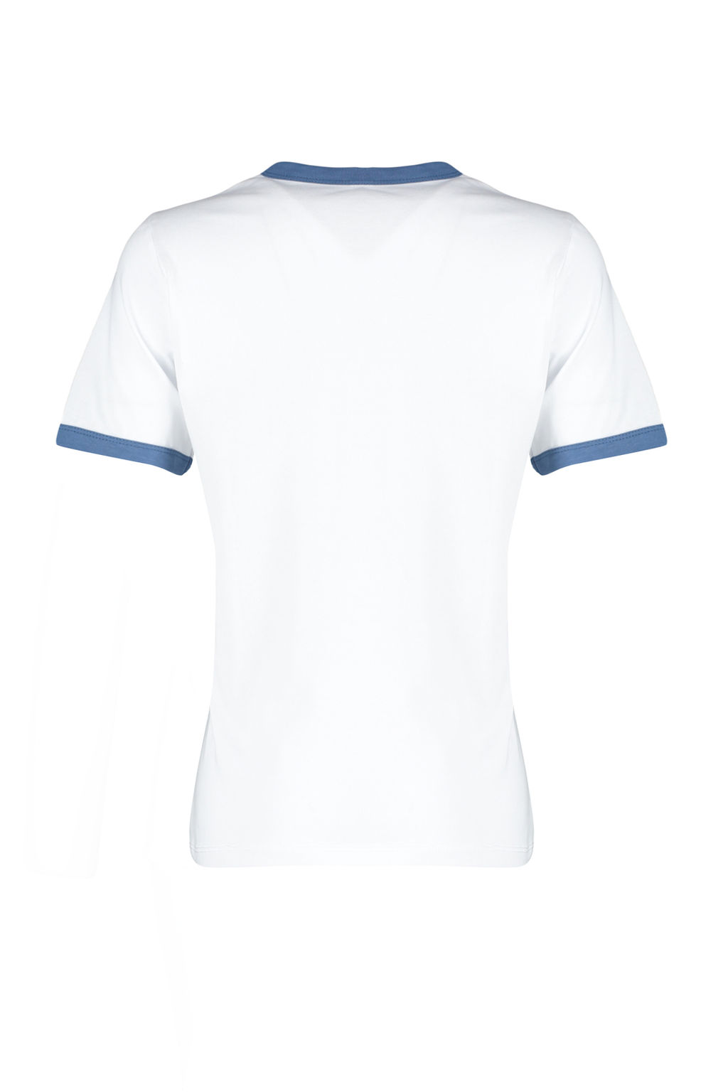 TRENDYOLMILLA Tas %100 Pamuk Nak?sl? Kontrast Biye Detayl? Orme T-Shirt TWOSS24TS00037  фото 13