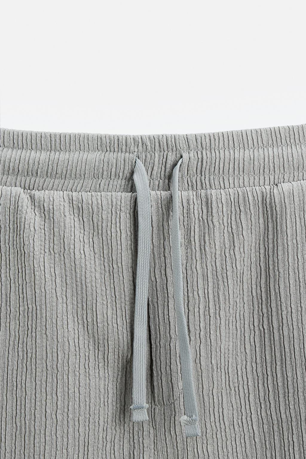 RELAXED FIT JACQUARD BERMUDA SHORTS - Zara фото 39