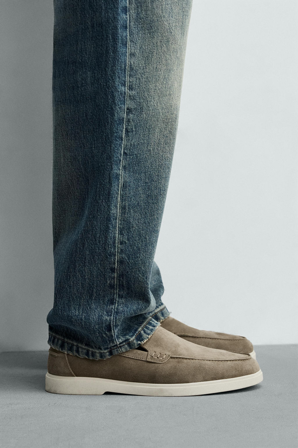 CASUAL LEATHER LOAFERS - Zara фото 8