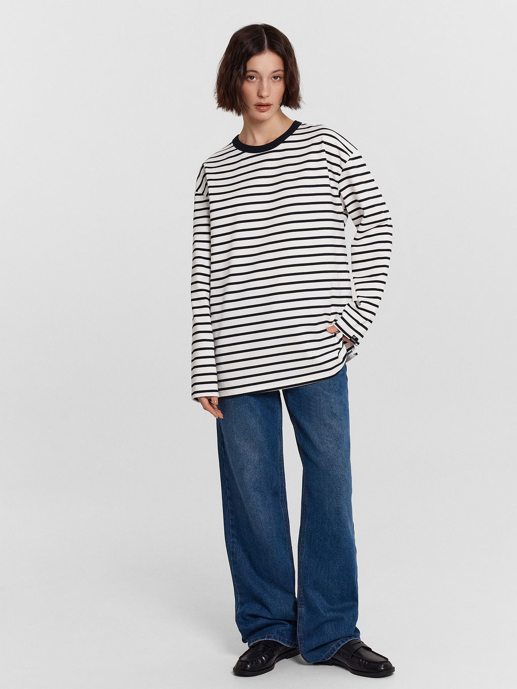 Джемпер женский в полоску - Mark formelle фото 4