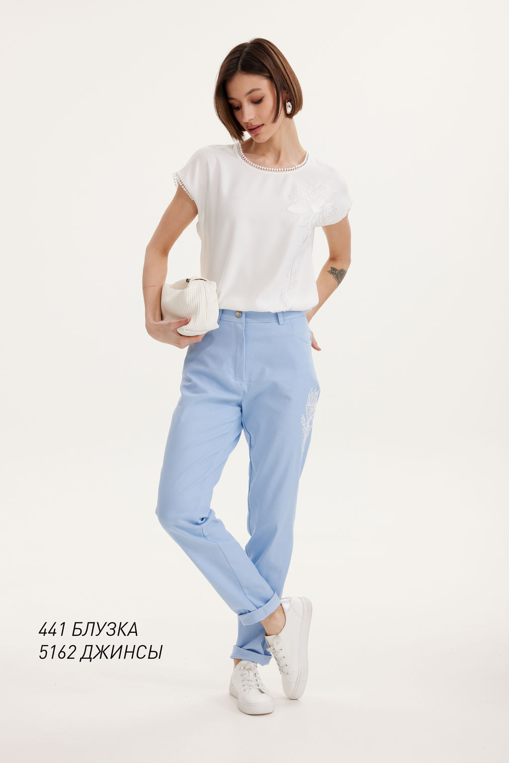 Джинсы 5162 - Niv niv fashion фото 7