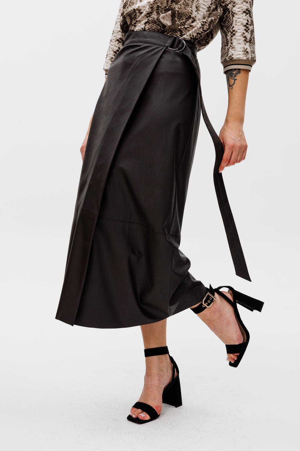 Костюм из джемпера и юбки - Gizart фото 5