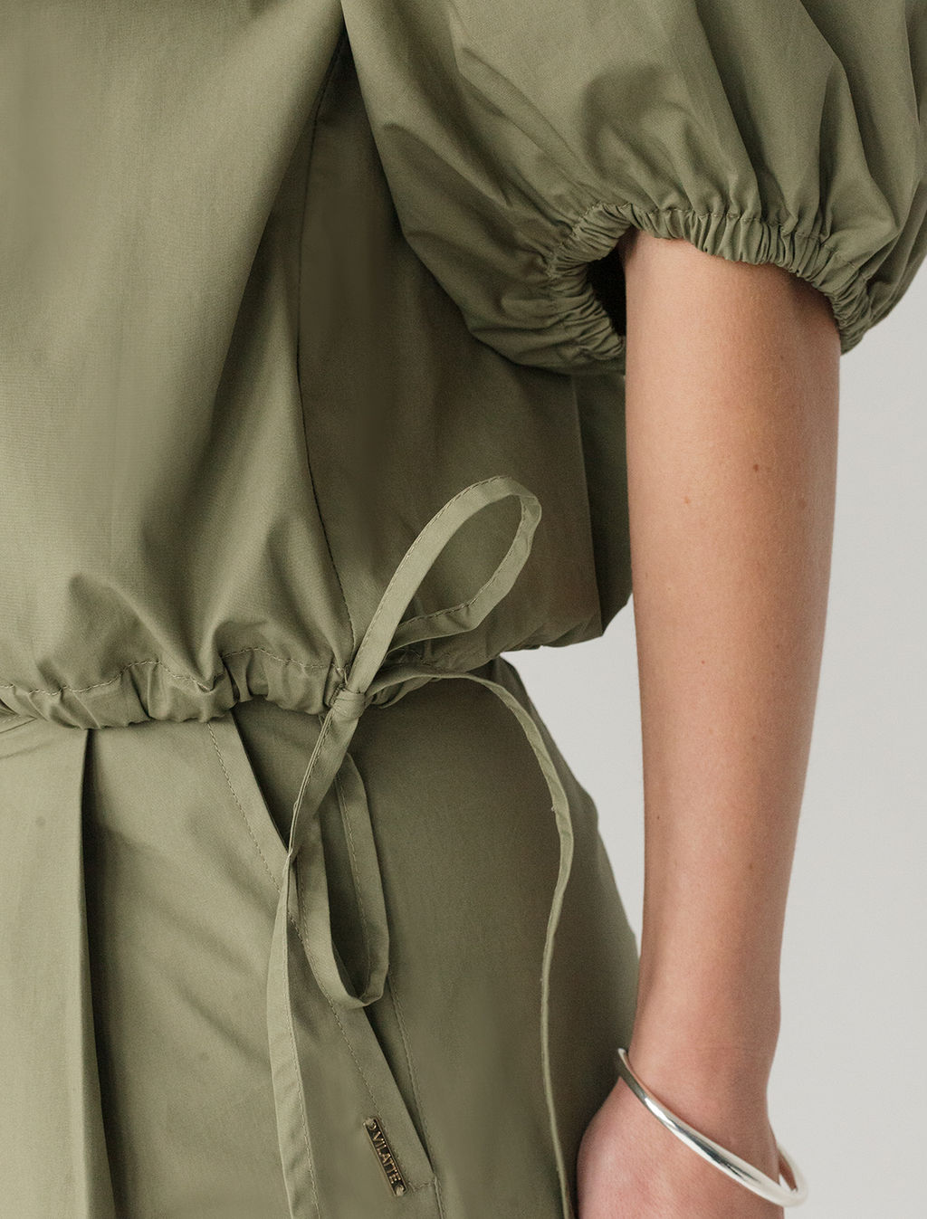 Блузка из легкого хлопкового поплина - Vilatte фото 2