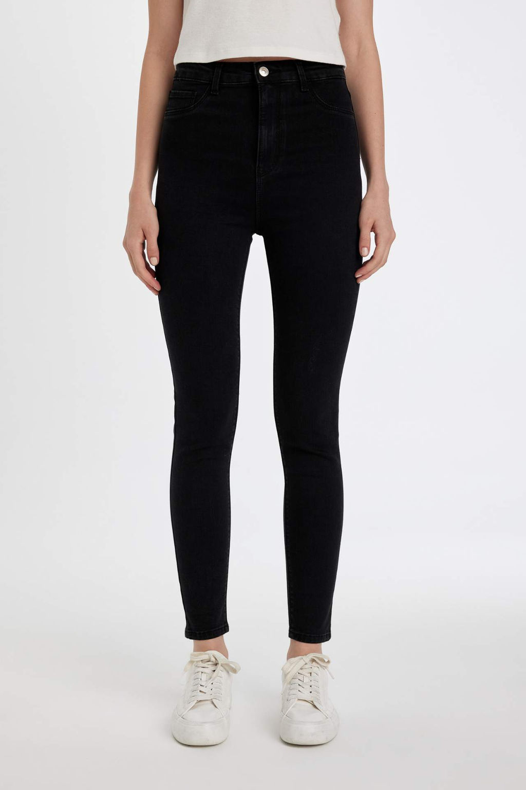 Yuksek Bel Bilek Boy Jean Pantolon - Defacto фото 2