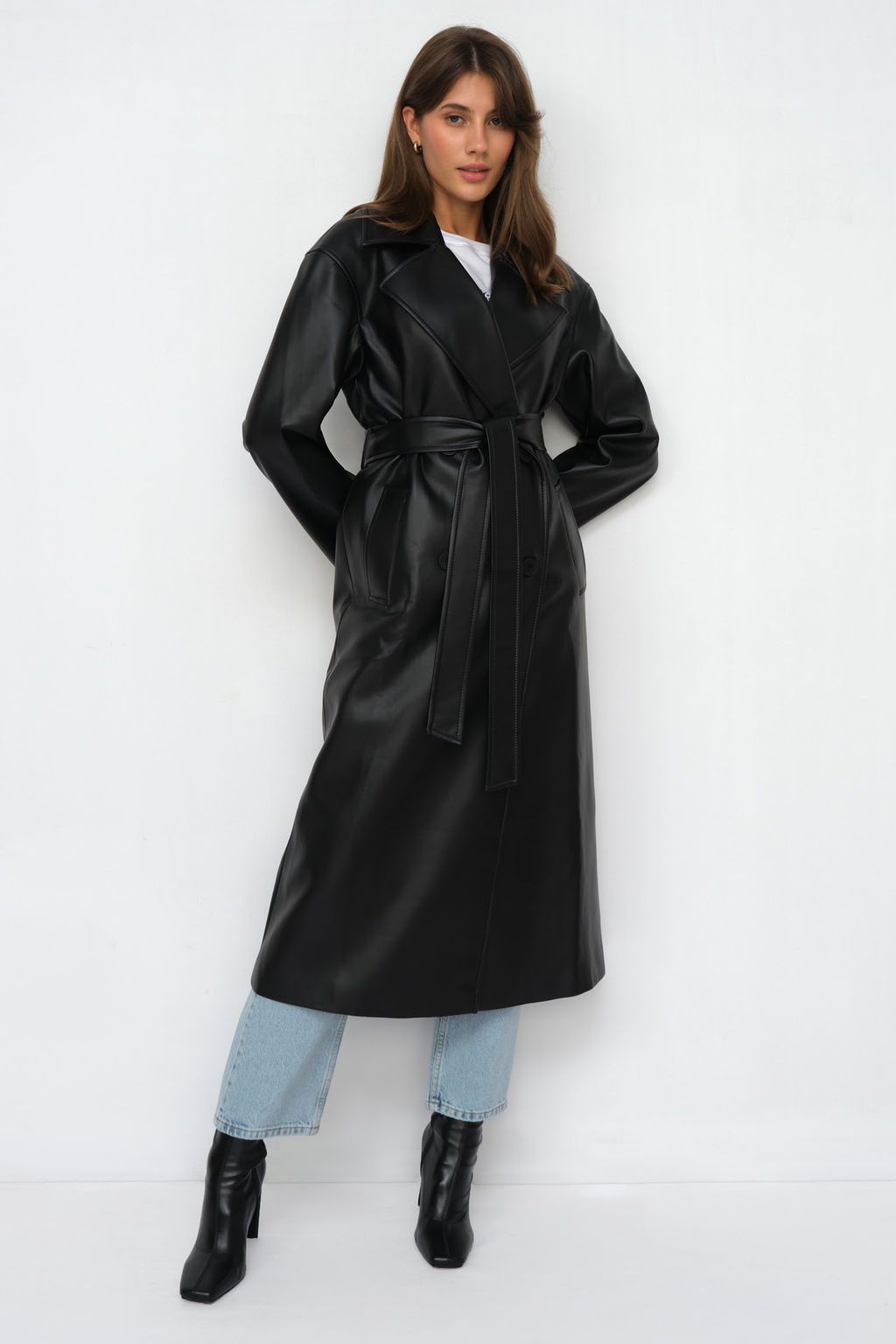 Тренч из экокожи - Mollis фото 3