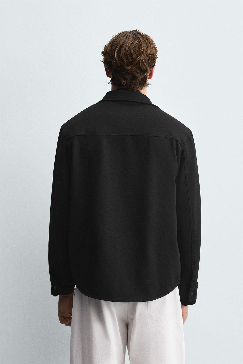 COMFORT TEXTURED OVERSHIRT - Zara фото 3