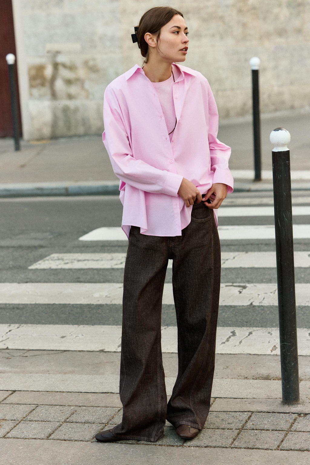 OVERSIZE POPLIN SHIRT