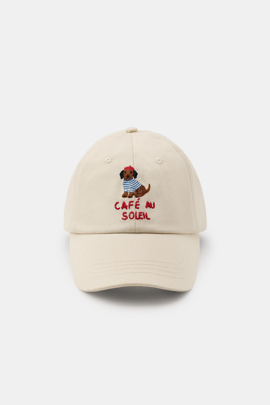 GORRA BORDADOS TEXTO TECKEL / Arena - Zara фото 3