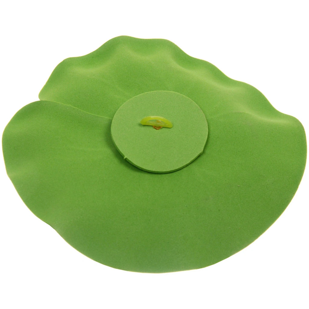 Растение водоплавающее "Кувшинка Розитта" d-13см желтая