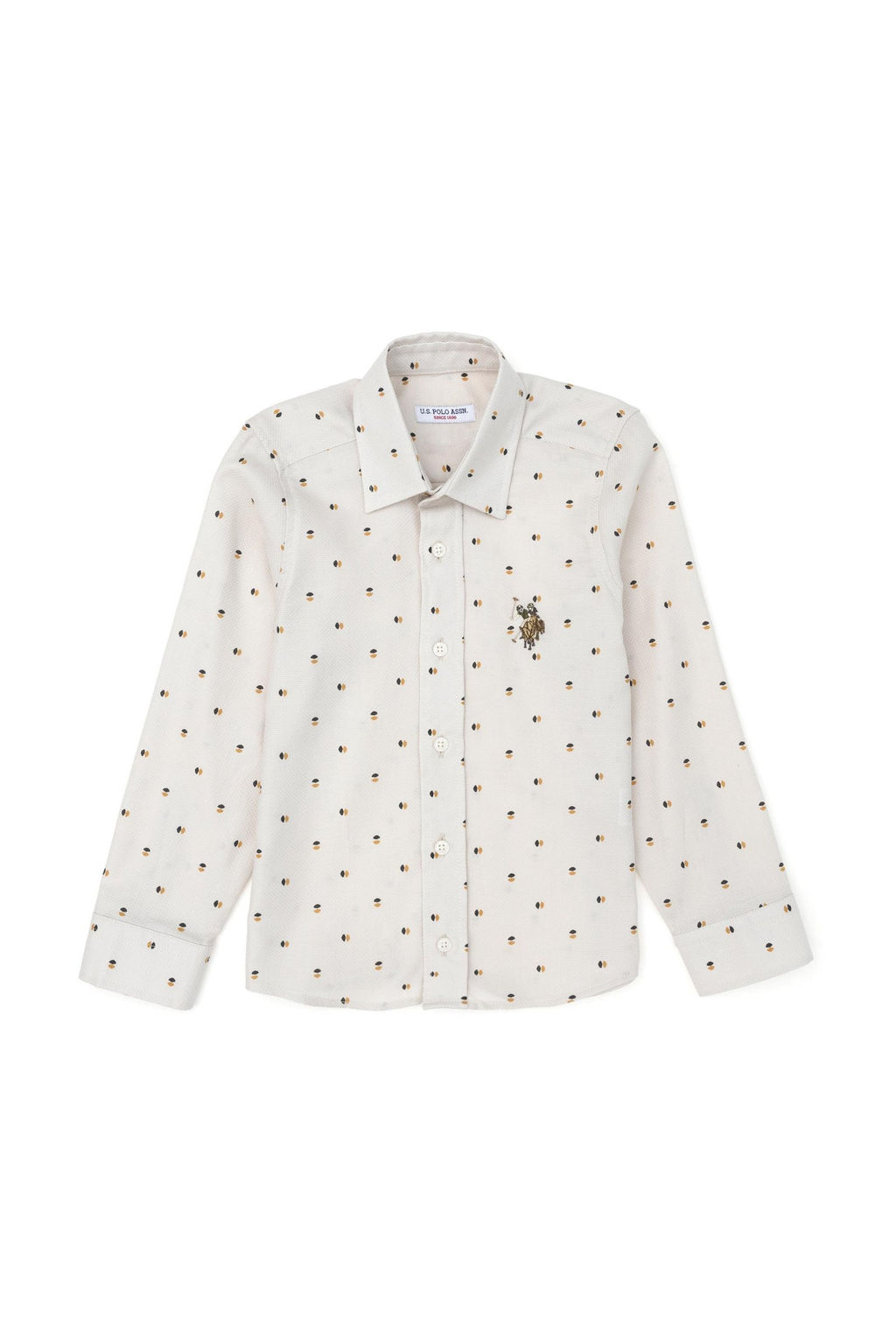 Рубашка Stone с длинным рукавом для мальчика - U.s. polo assn фото 6