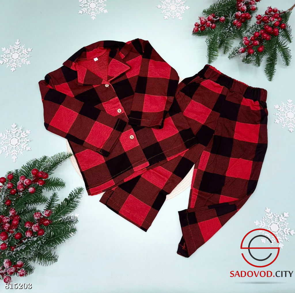 Пижамы для детей новогодние