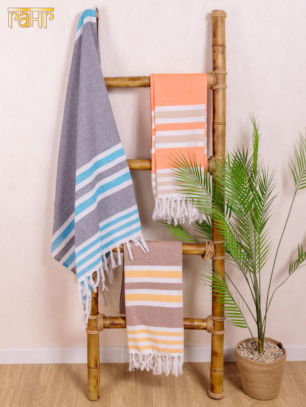 Покрывало-полотенце пляжное (хлопок) Тк№205/5/1 (90х180см) - Ганг фото 5