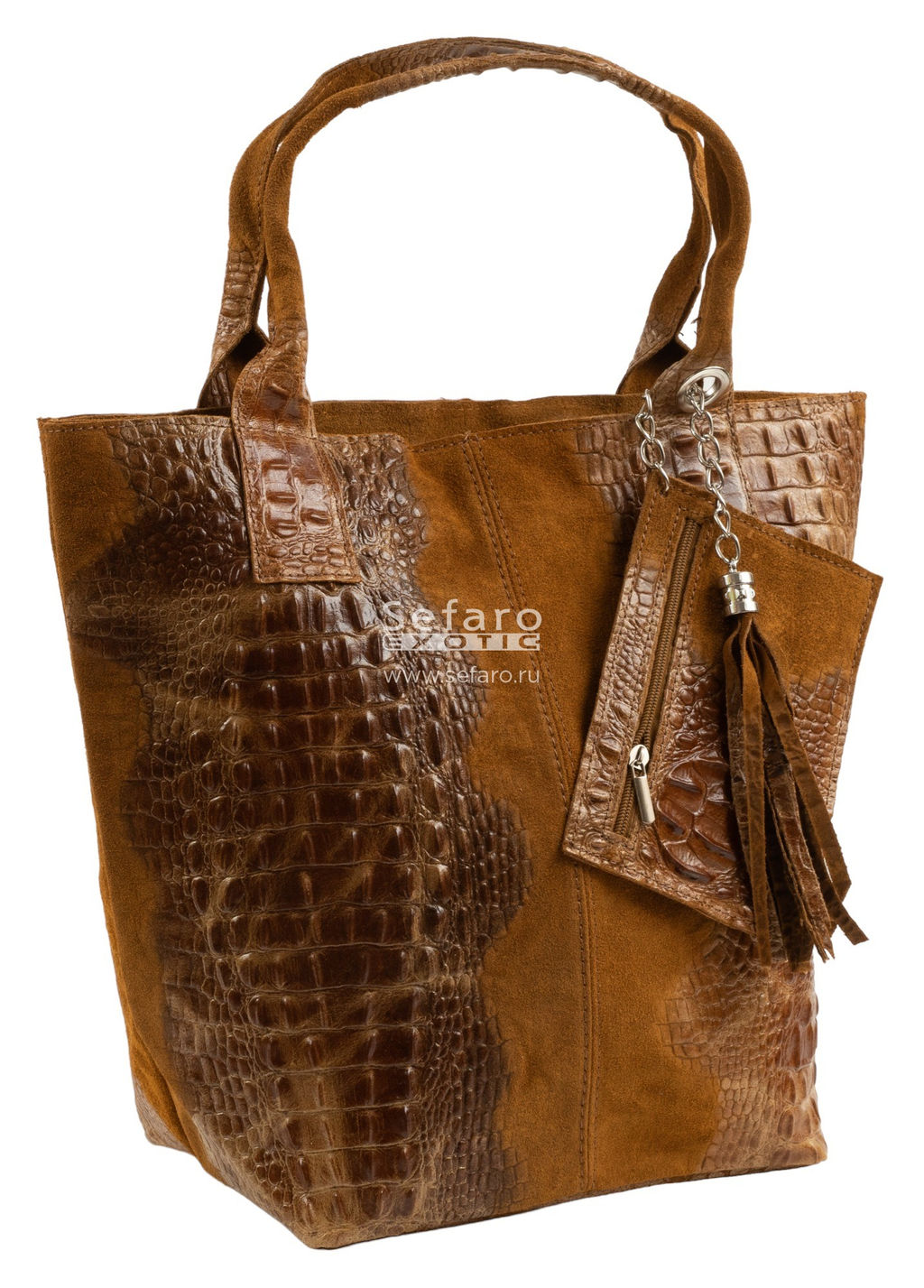 Сумка женская из телячьей кожи