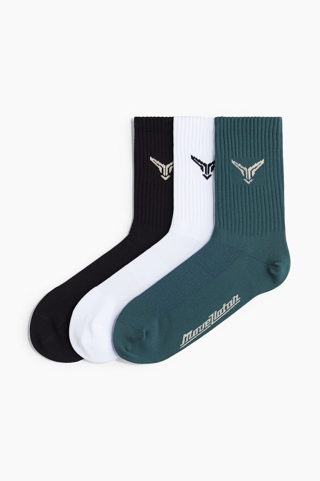 Pack de 3 calcetines de deporte en DryMove - H&m фото 2