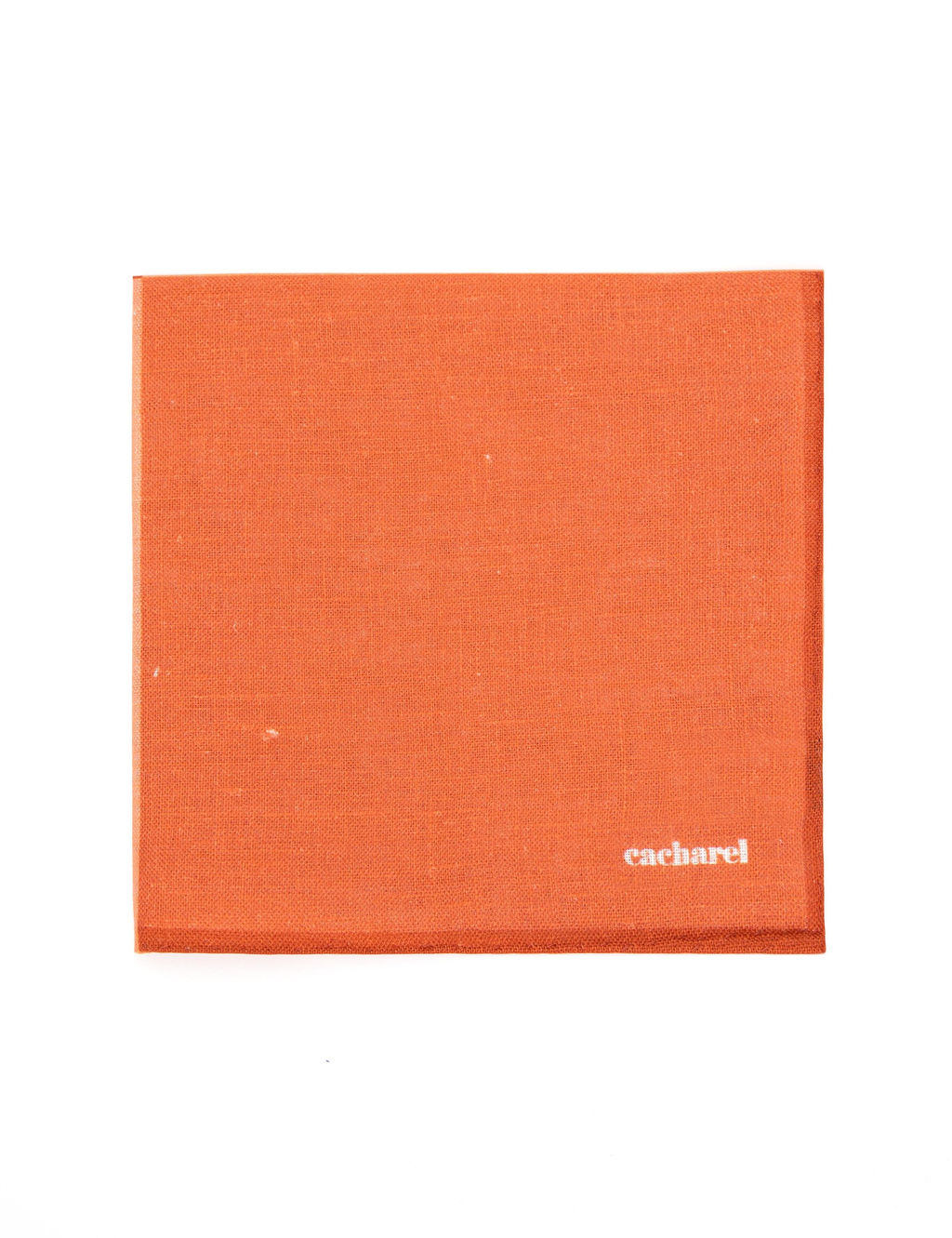 Оранжевый льняной платок - Cacharel фото 2