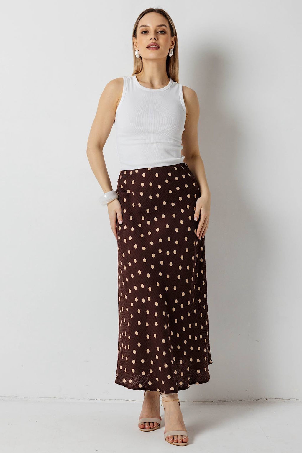 Юбка женская 198/08/Шоколадный