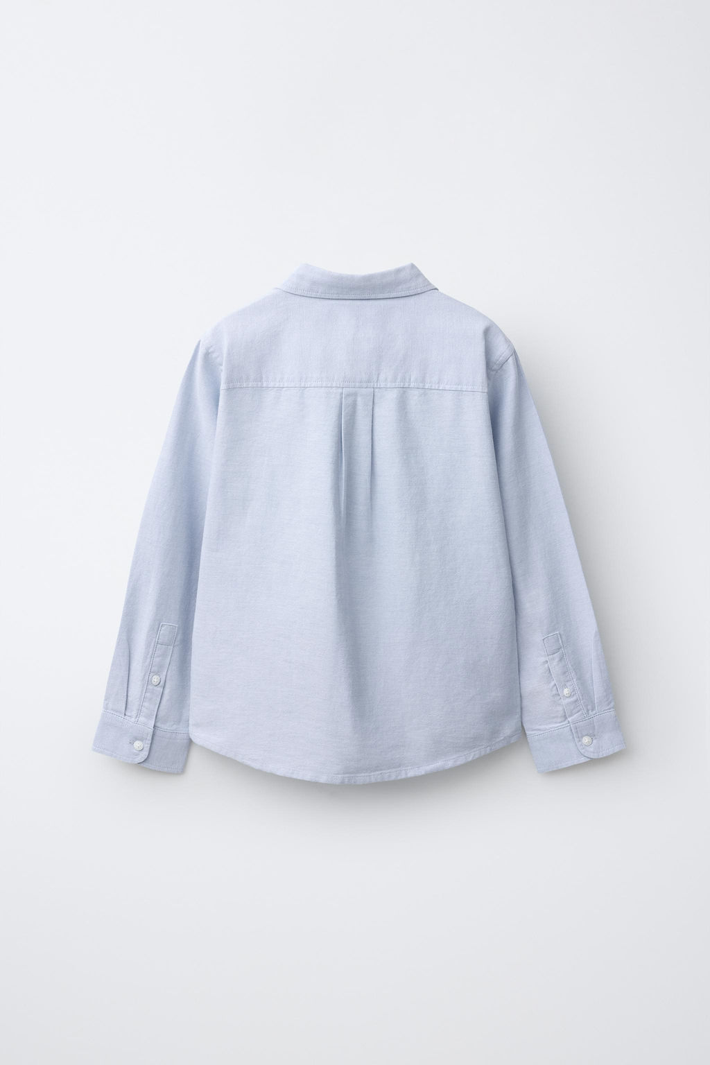 CAMISA BOLSILLO OXFORD / Celeste - Zara фото 2