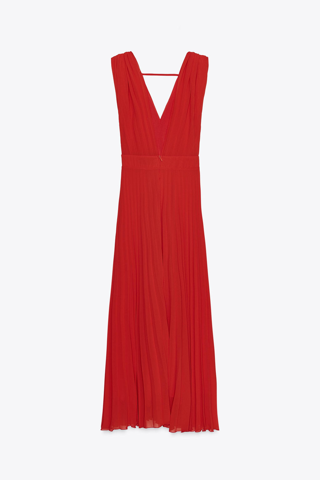 PLEATED MIDI DRESS - Zara фото 11