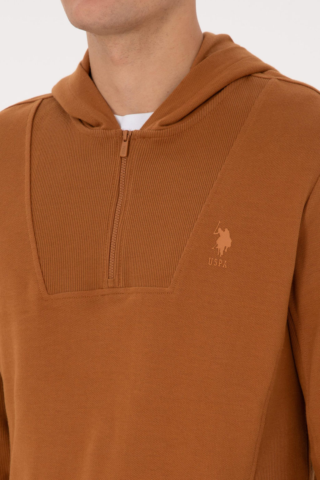 Erkek Camel Sweatshirt