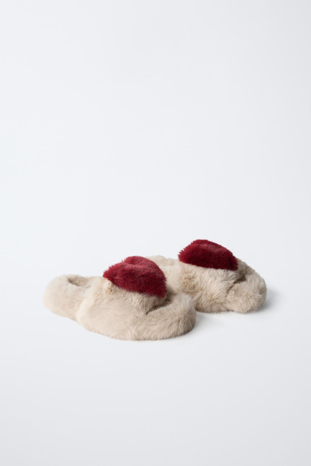 HEART SLIPPERS - Zara фото 3