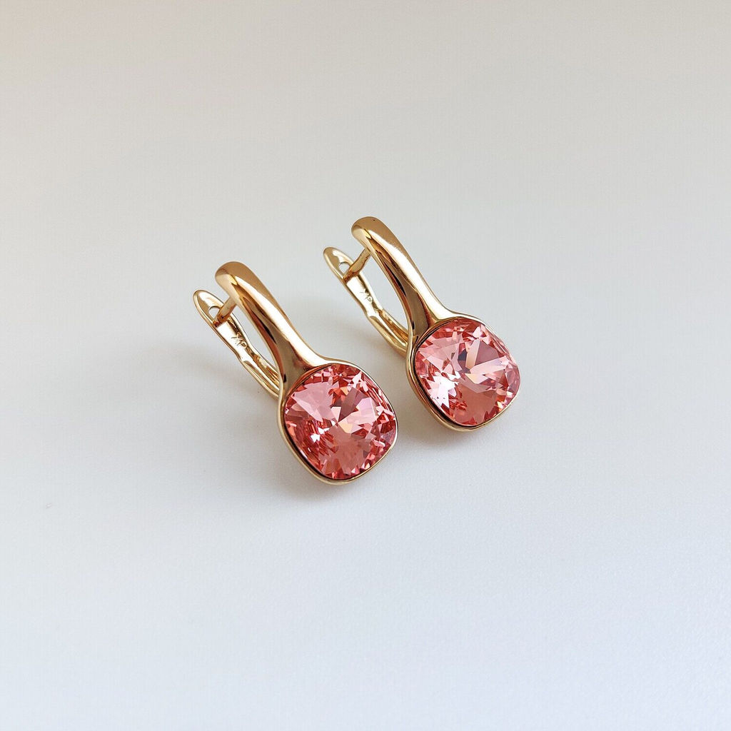 Серьги с кристаллами Swarovski