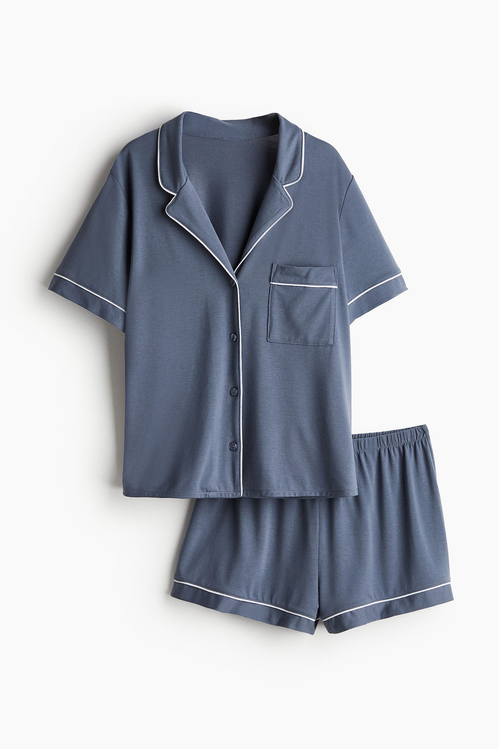 Camisa y pantalon corto de pijama - H&m фото 6