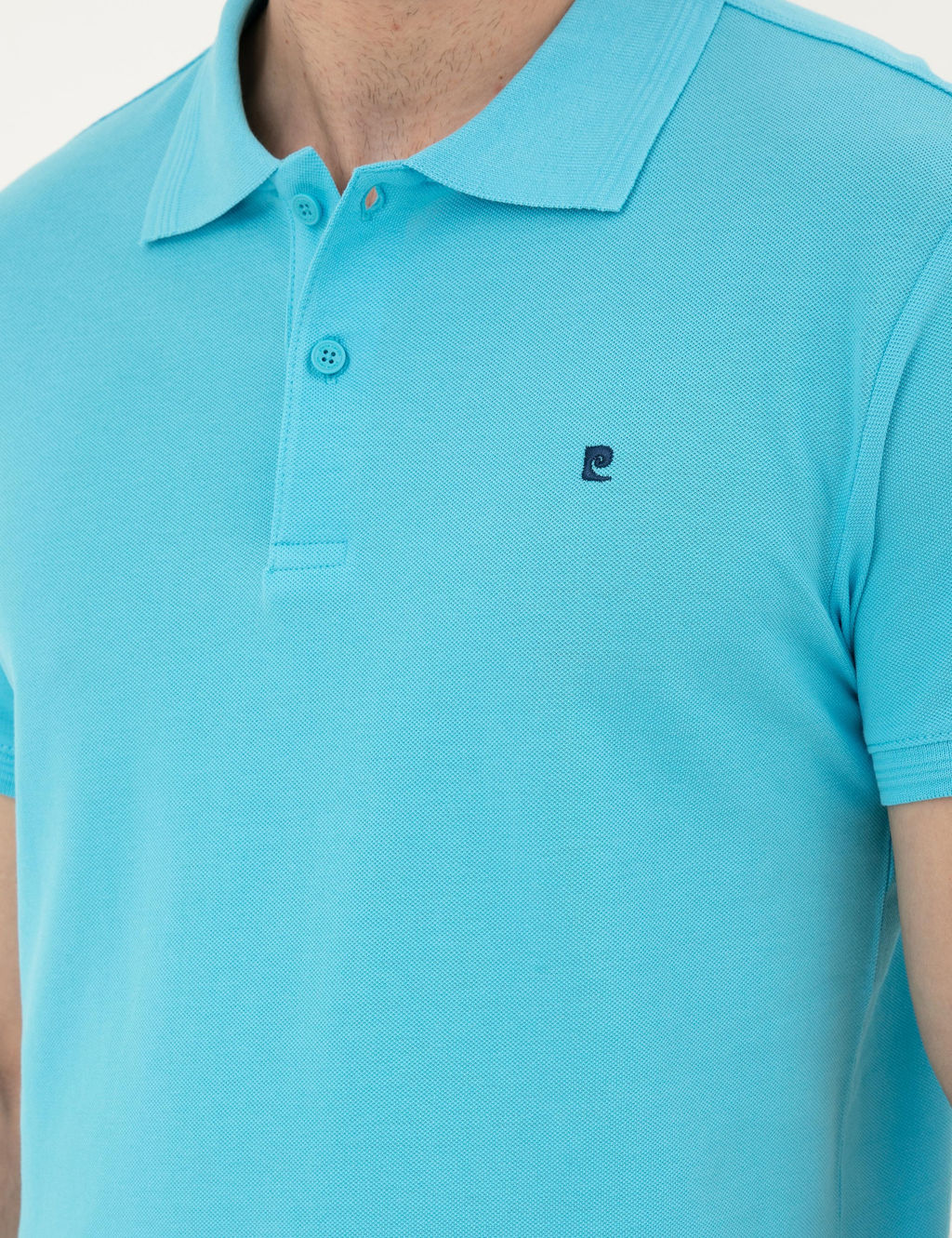 Turkuaz Slim Fit Basic Ti__rt