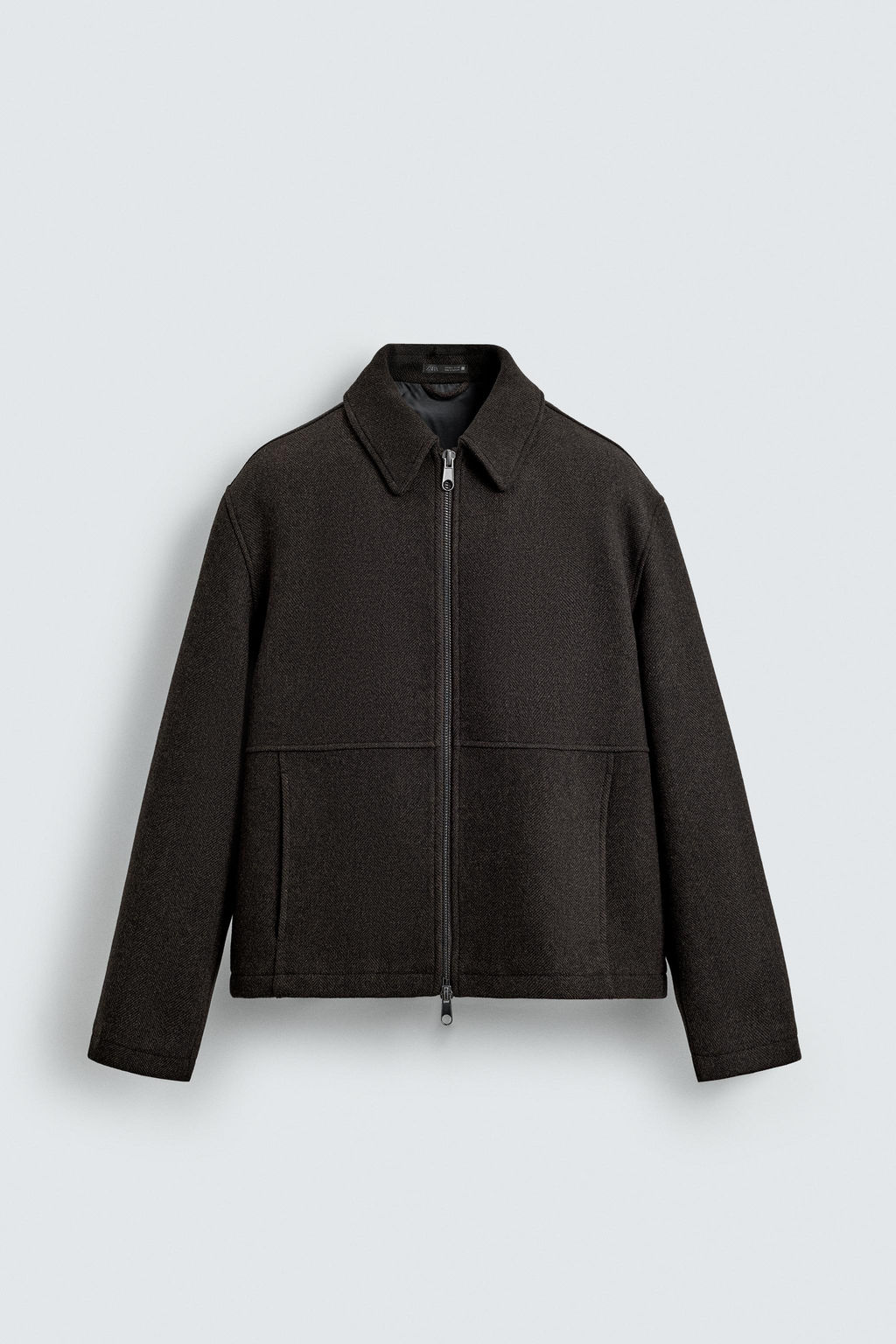 TEXTURED ZIP-UP JACKET - Zara фото 7