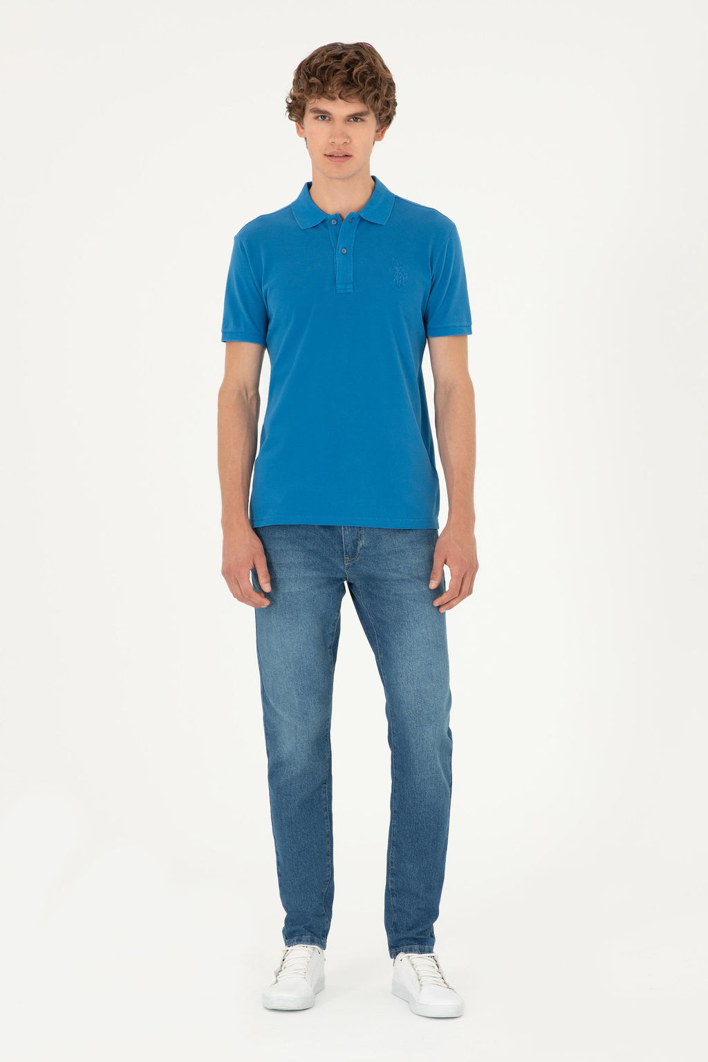 Футболка U.S. Polo Assn мужская Saks хлопок  фото 4