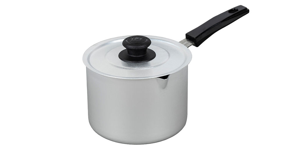 АЛ_Ковш 0,75 л, пласт.руч, мет.крышка (цилиндр) арт.14712 Калитва