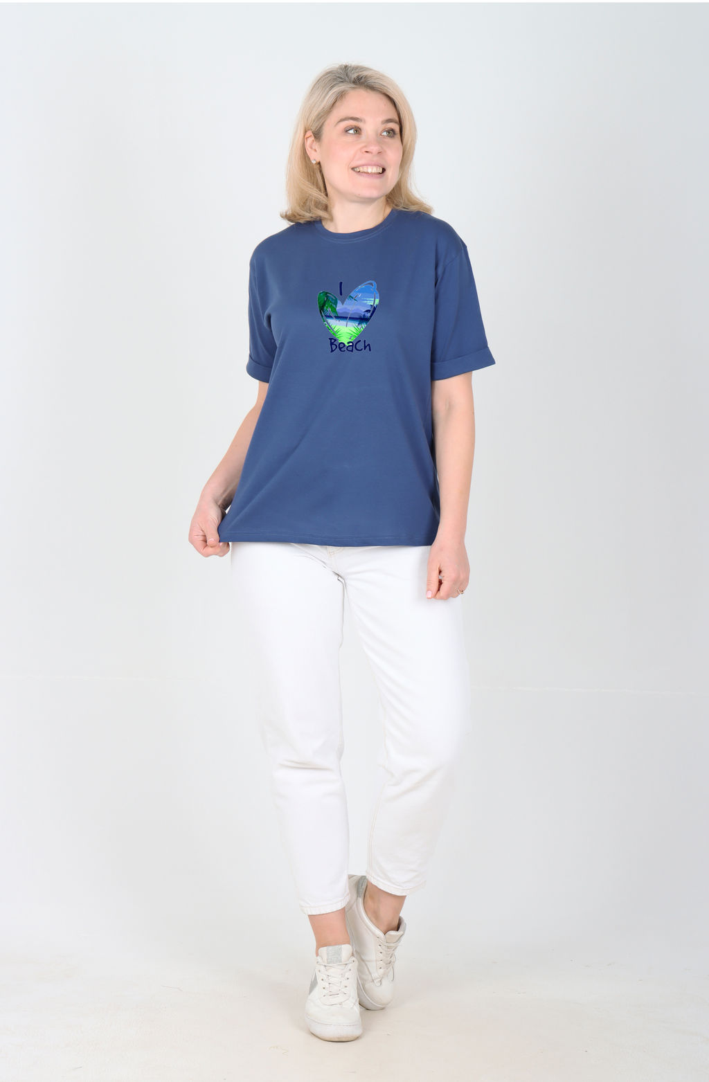 Футболка Алиса Ф-93Б (44-62) кулирка