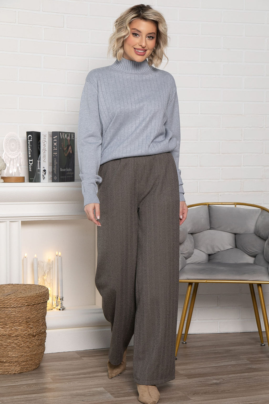 Брюки прямые Лиора - Lt collection фото 7