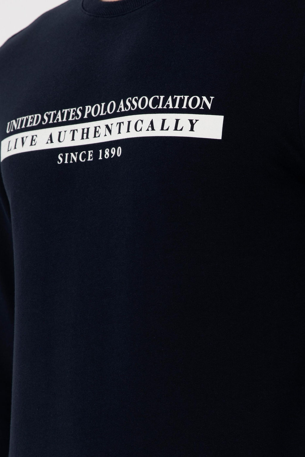 Мужской темно-синий свитшот Неожиданная скидка в корзине - U.s. polo assn фото 7