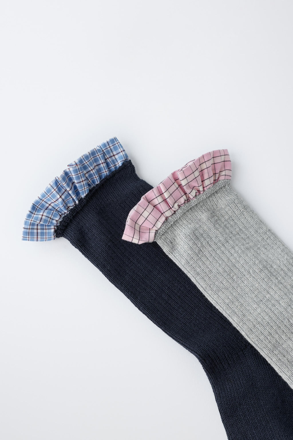 2-PACK OF SOCKS WITH RUFFLE TRIM - Zara фото 11
