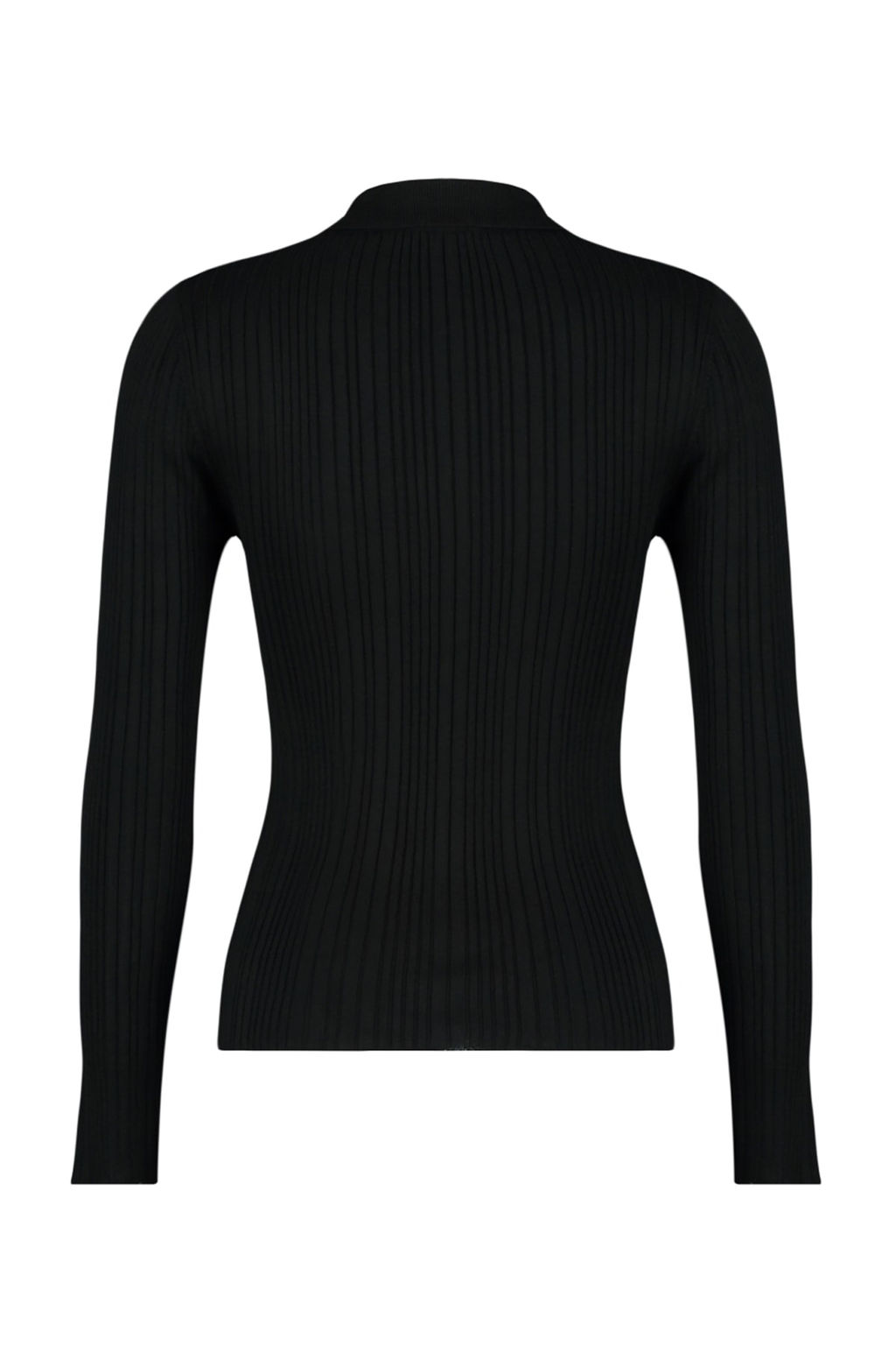 Ekru Merserize Gorunumlu Polo Yaka Fitilli Triko Kazak TWOAW21KZ0773 - Trendyolmilla фото 11