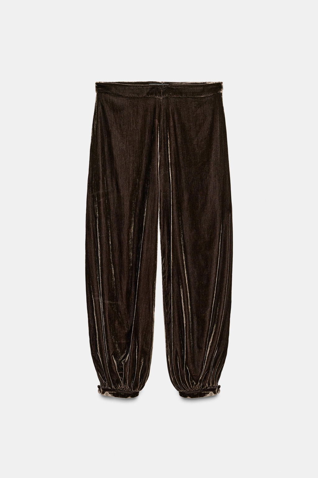 VELVET TROUSERS ZW COLLECTION - Zara фото 8
