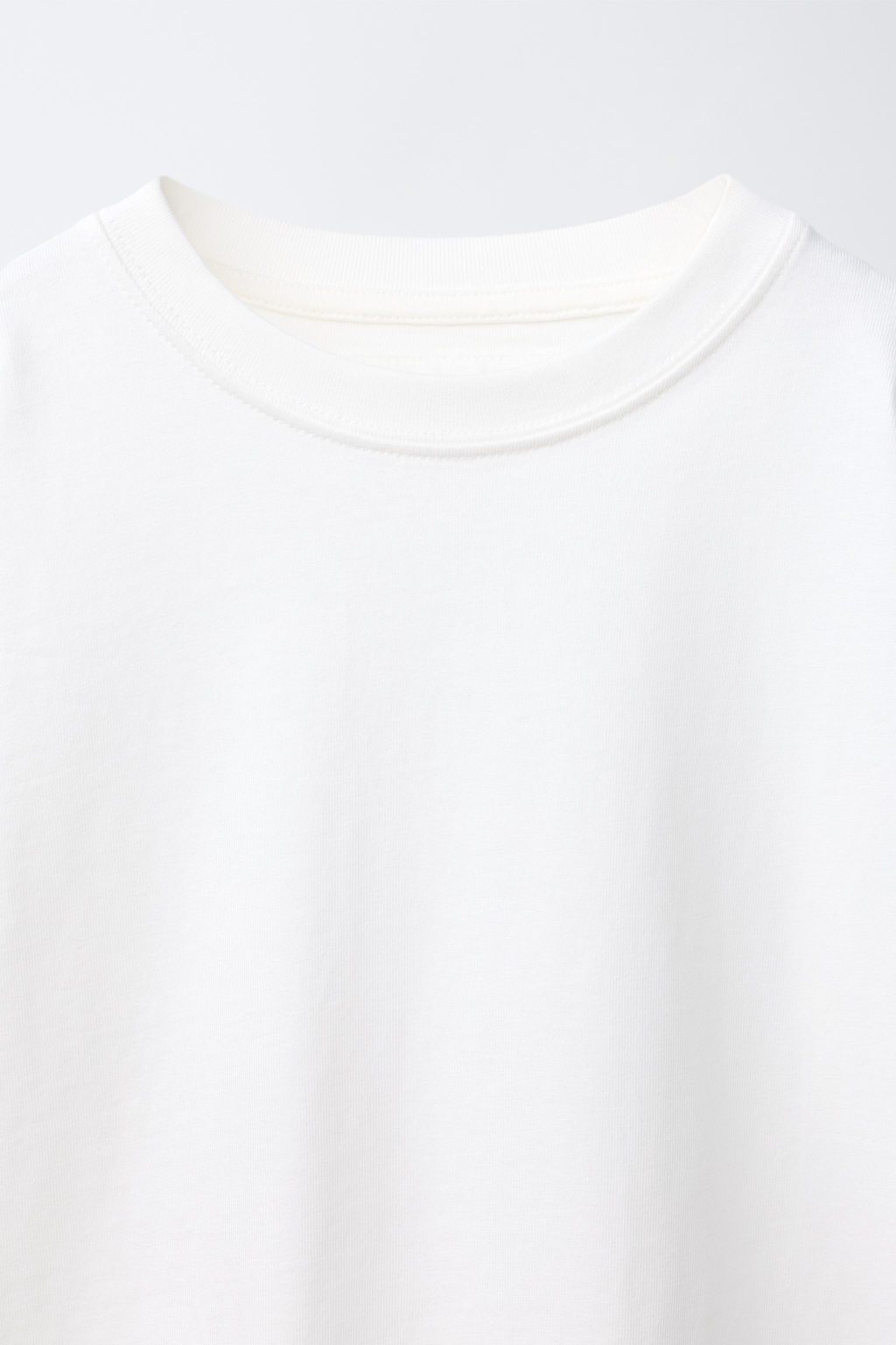 CAMISETA LISA / Blanco - Zara фото 4