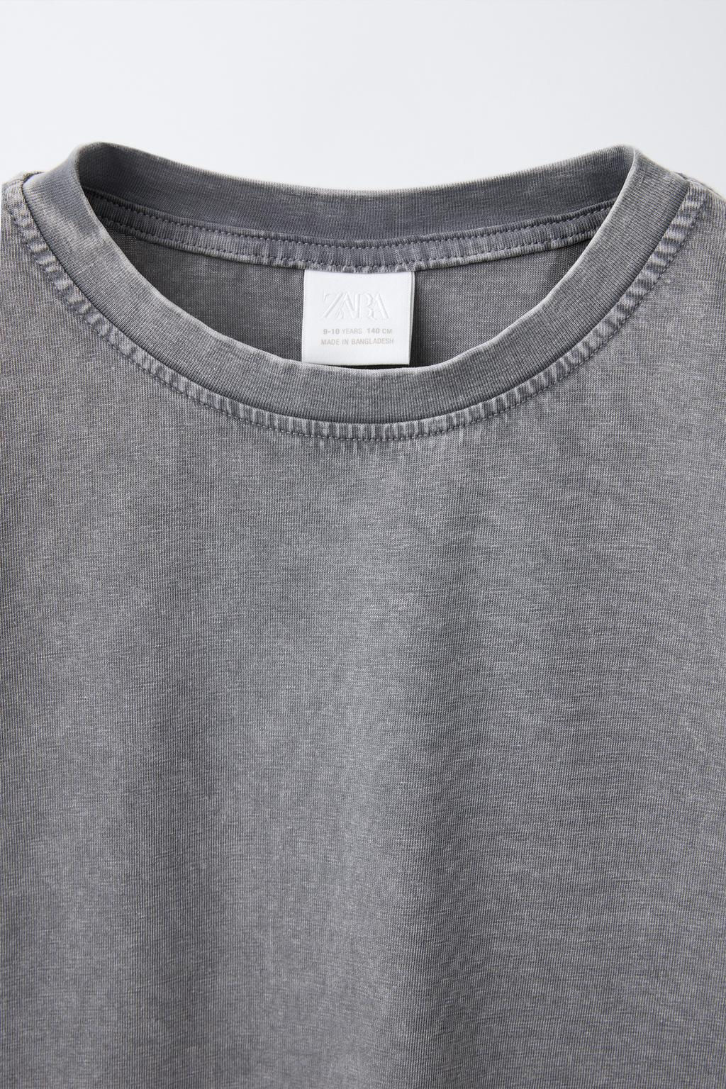 FADED-EFFECT T-SHIRT - Zara фото 3