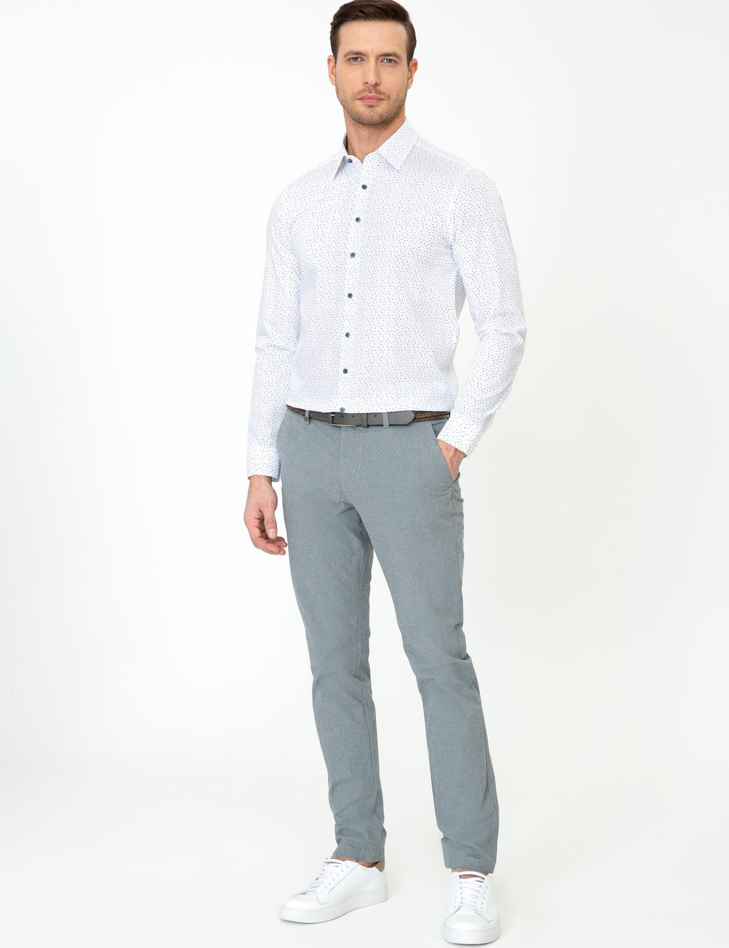 _ndigo Slim Fit Kanvas Pantolon - Cacharel фото 8